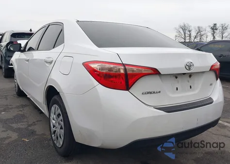 2017 Toyota Corolla Le from USA, damaged, VIN 2T1BURHEXHC818614